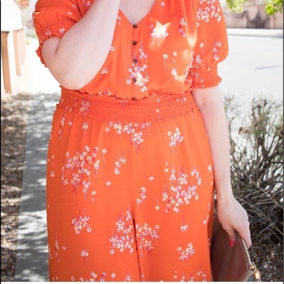 Ana Women’s Floral Print Jumpsuit Size XXL - Picture 5 of 11